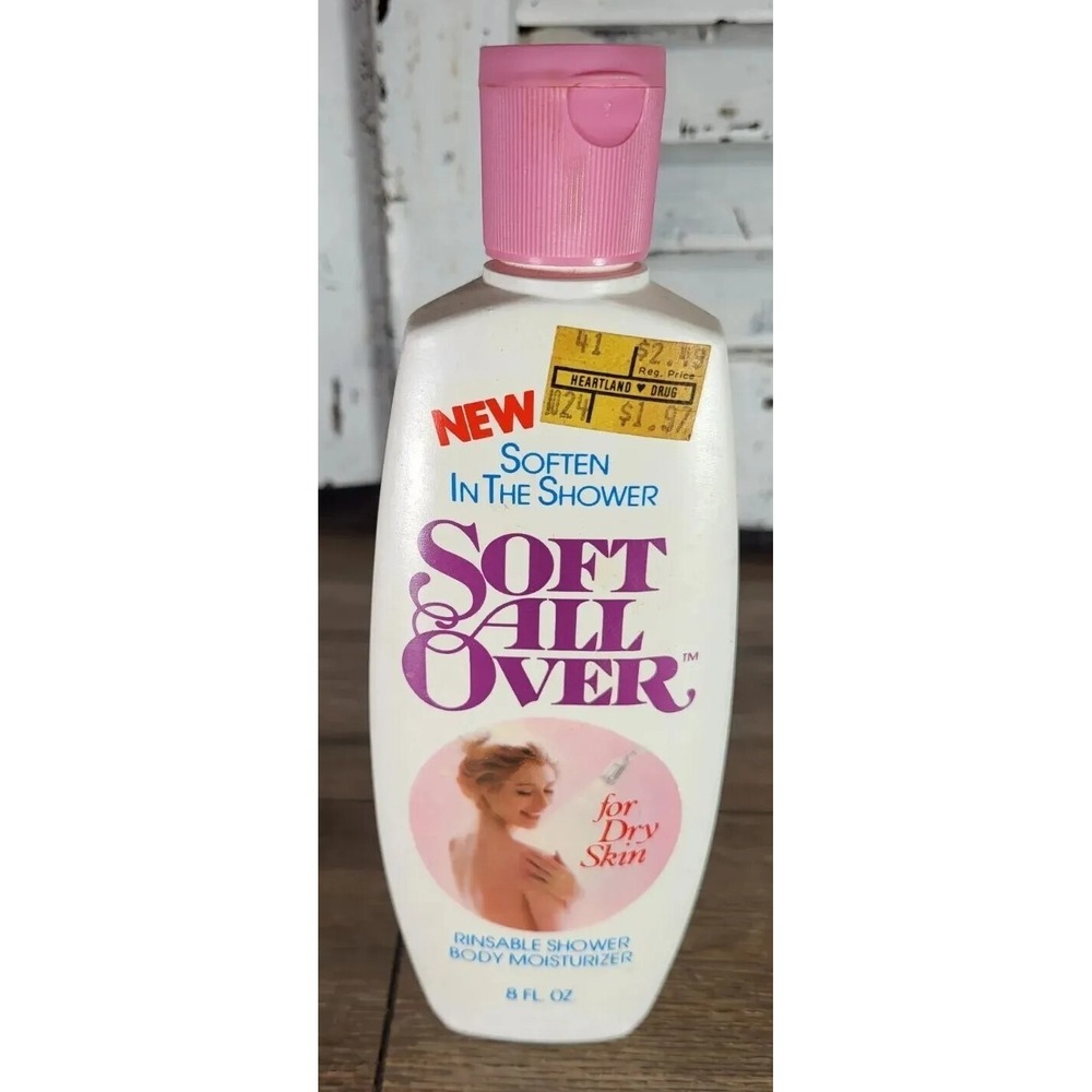 Vintage Soft All Over Body Moisturizer 8 Oz Dry Skin
